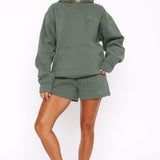 Leisure Edition Lounge Shorts Dark Green