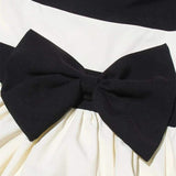Karen Colorblock Bowknot Maxi Dress