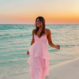 Shayla Maxi Dress - Pink