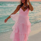 Shayla Maxi Dress - Pink