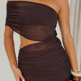 Wanderlust Queen Maxi Dress Chocolate