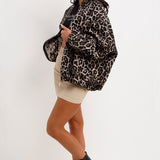 Retro Leopard Print Coat