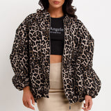 Retro Leopard Print Coat