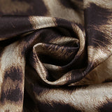 Leopard Print Slim Maxi Skirt