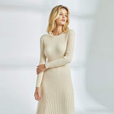 Long Knitted Sweater Dress for Women Casual Winter Sweater Dress