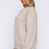 Love You Forever Oversized Sweater Moon