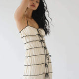 Melissa Ruffle Tunnel Maxi Dress