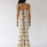Melissa Ruffle Tunnel Maxi Dress