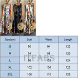 New Women's Boho Sleeveless Summer Dress