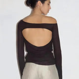 Paloma Wool Spain Vintage Anticlined Shoulder Smock Sweater