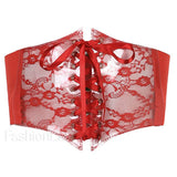 Patchwork Lace Corset Top