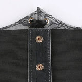 Patchwork Lace Corset Top