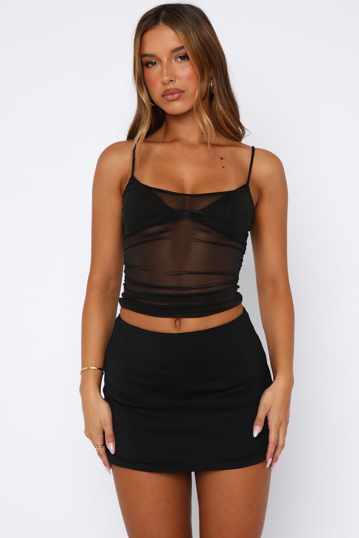 New York City Baby Top Black
