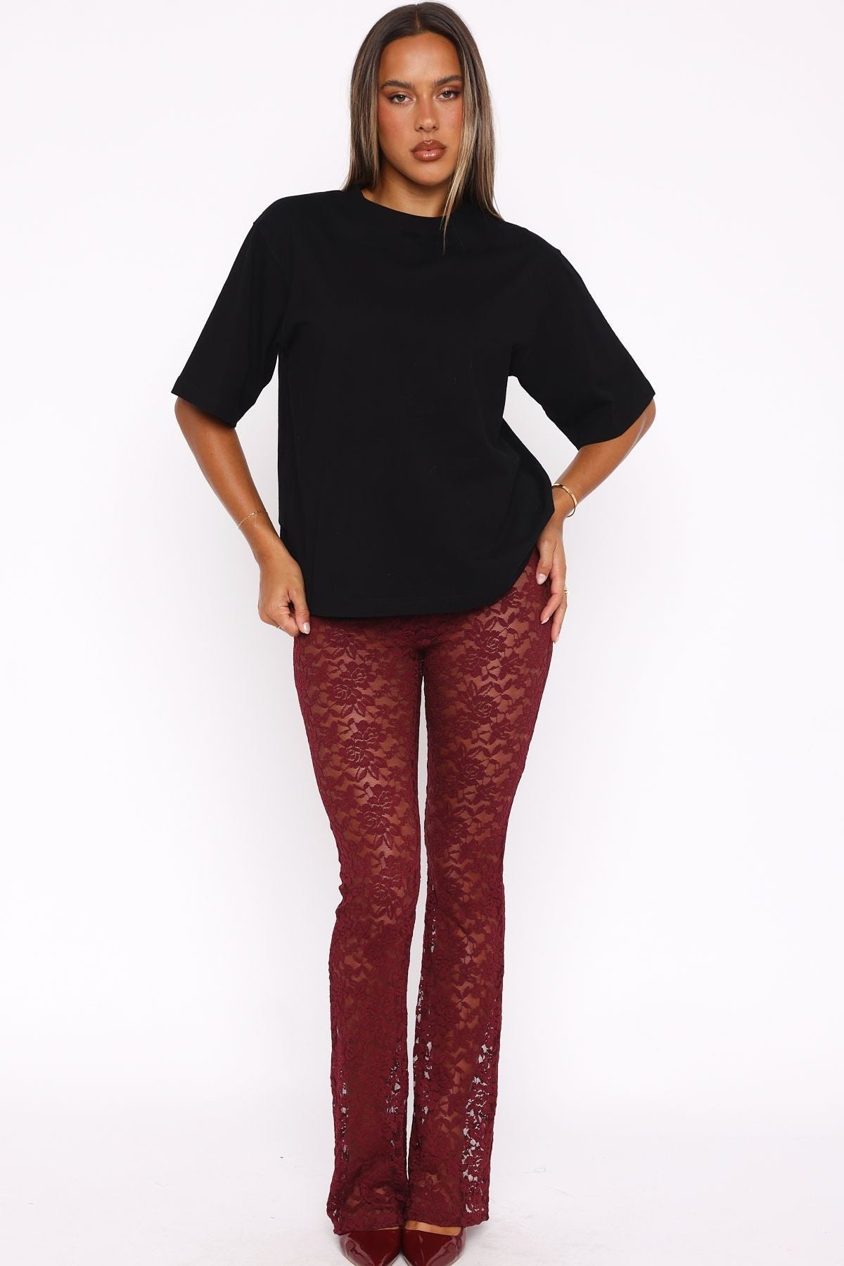 New Era Pants Wine