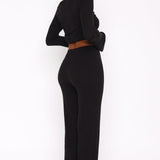 We'll Be Fine Pants Black