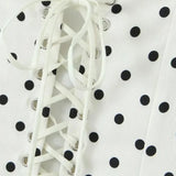 Polka Dot Square Neck Cami Mini Dress