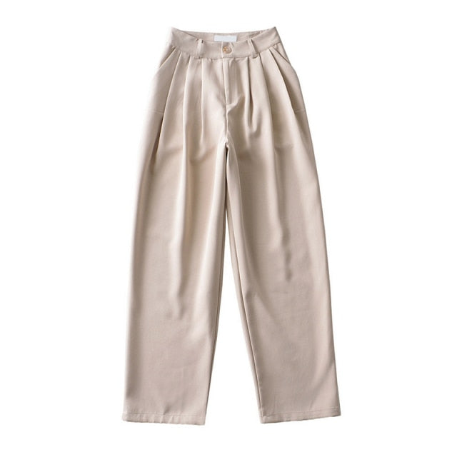 Women Casual Loose Office Lady Pants