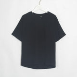 Women's O Neck Short Sleeve Basic Tees