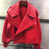 Women's Leather Wallet Coat