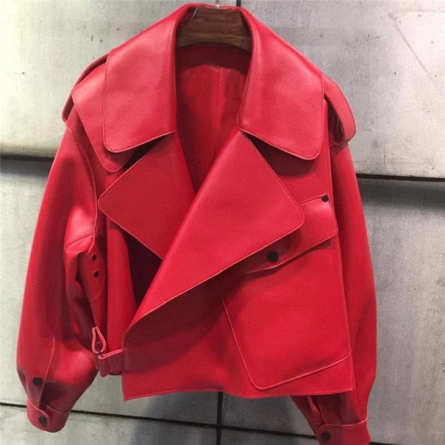 Women's Leather Wallet Coat