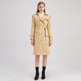 Womens Long Slim Trench Jackets