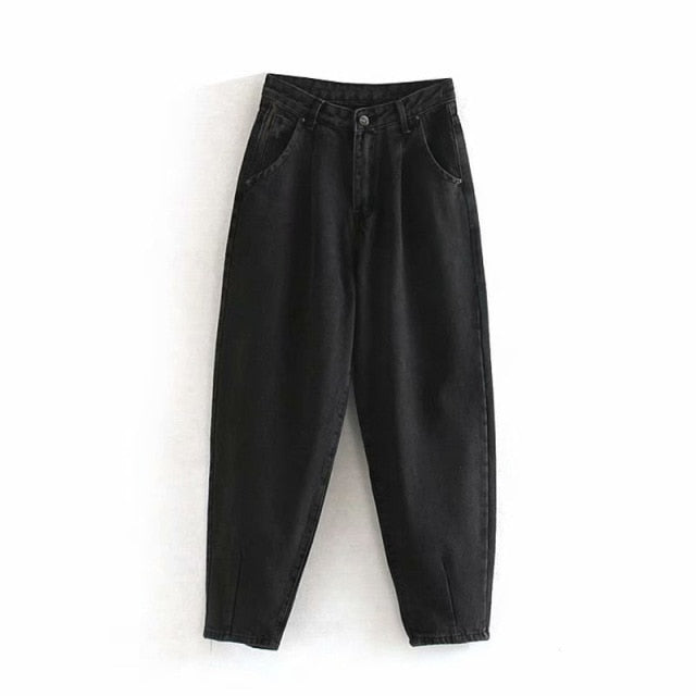 Women Harem Casual Denim Pants