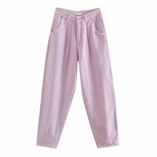 Women Harem Casual Denim Pants