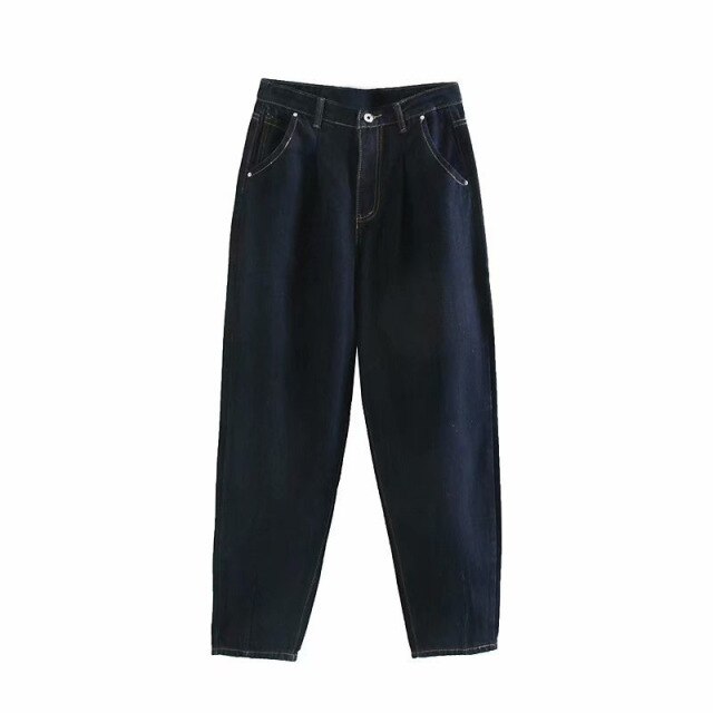 Women Harem Casual Denim Pants