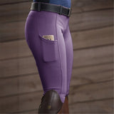 Seamless Leggings Riding Pants Exercise Solid High Waist Sports Riding Equestrian Trousers Leggings Sport Women Fitness Push Up