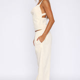 Take A Stance Pants Off White