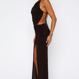 Everlasting Midi Skirt Chocolate