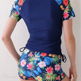 Short Sleeve Surf Suit Two Piece Set