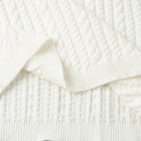 Soft Cable Knit Sweater Pants Two Piece Set