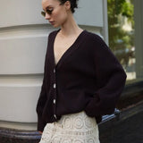 Solid Minimalist Sheer Long Sleeve Sweater