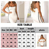 Summer Women Stretchy Bodycon Sleeveless Slim Fit Dress Ladies Casual Party Slip Mini Dress Beach Sundress