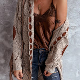 Knitwear New Hot Selling Long-Sleeved Cardigan Sweater Lace