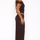 Turn Heads Fast Pants Chocolate
