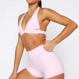 Stronger High Waisted Shorts 3" Marshmallow