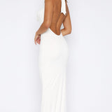 Vacation Time Maxi Dress Off White