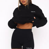 Match Your Words Bike Shorts Black