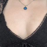 V Neck Tie Front Lace Blouse