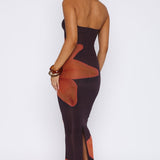 On A Trip Maxi Dress Tangerine Twist
