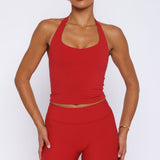 Shift Mid Rise Shorts 3.5" Cherry Red