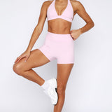 Stronger High Waisted Shorts 3" Marshmallow