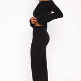We'll Be Fine Pants Black