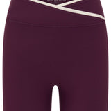 Defence Bike Shorts Plum/Cream