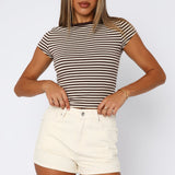 Emerson Denim Shorts Cream