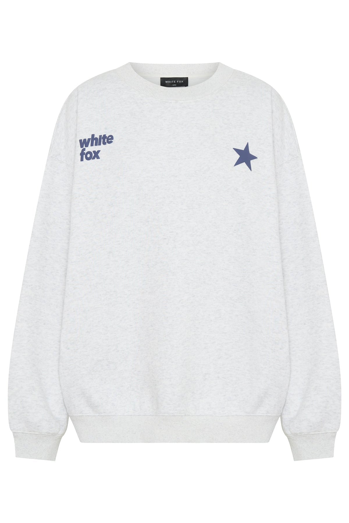 From The Archives Freya Oversized Sweater Grey Marle