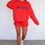 Give It A Try Lounge Shorts Red
