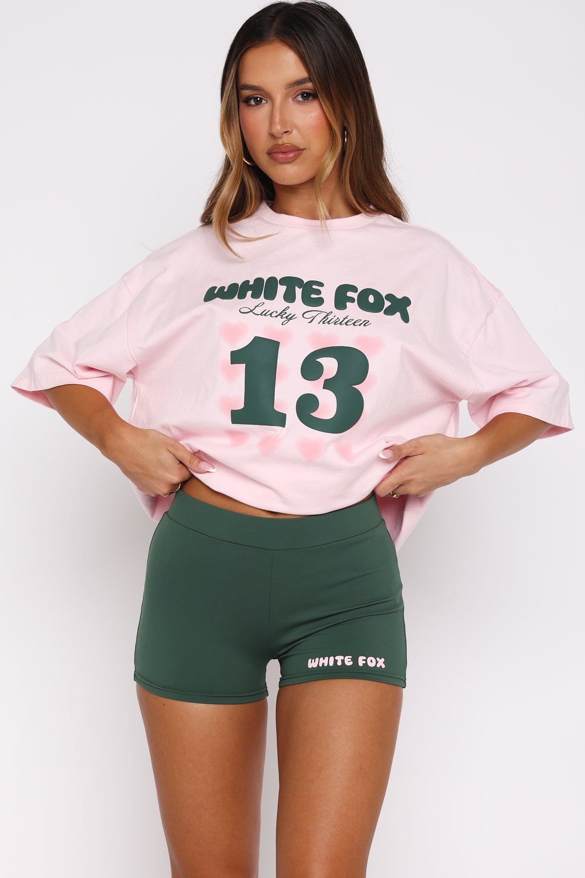 Lucky Thirteen Charise Booty Shorts Green